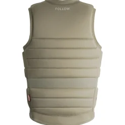 Foow Aet en' Ipact Vet - Khaki<Follow Wake Hot