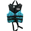 Follow Grommy Child CGA Jacket - Black/Teal (30-50 LBS)<Follow Wake