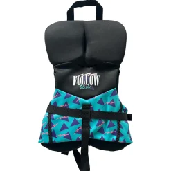 Follow Grommy Infant CGA Jacket - Black/Teal (0 - 30 LBS)<Follow Wake