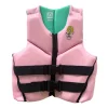 Follow Grommy Youth CGA Jacket - Pink (50 - 90 LBS)<Follow Wake Clearance