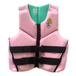 Follow Grommy Youth CGA Jacket - Pink (50 - 90 LBS)<Follow Wake Clearance