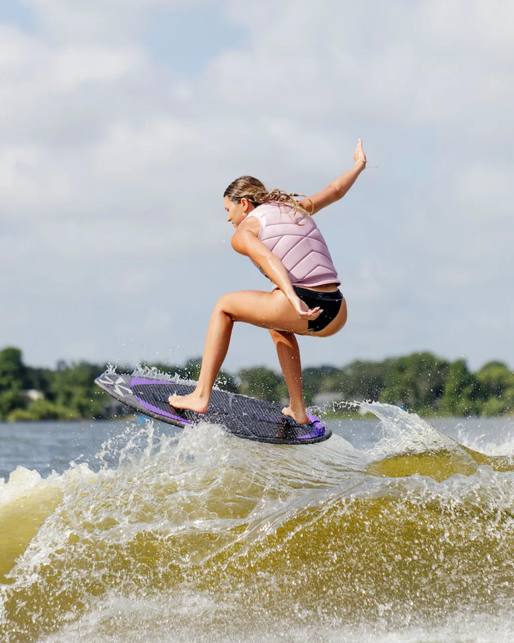 Foow ephi Woen Ipact Vet - Pink<Follow Wake Outlet
