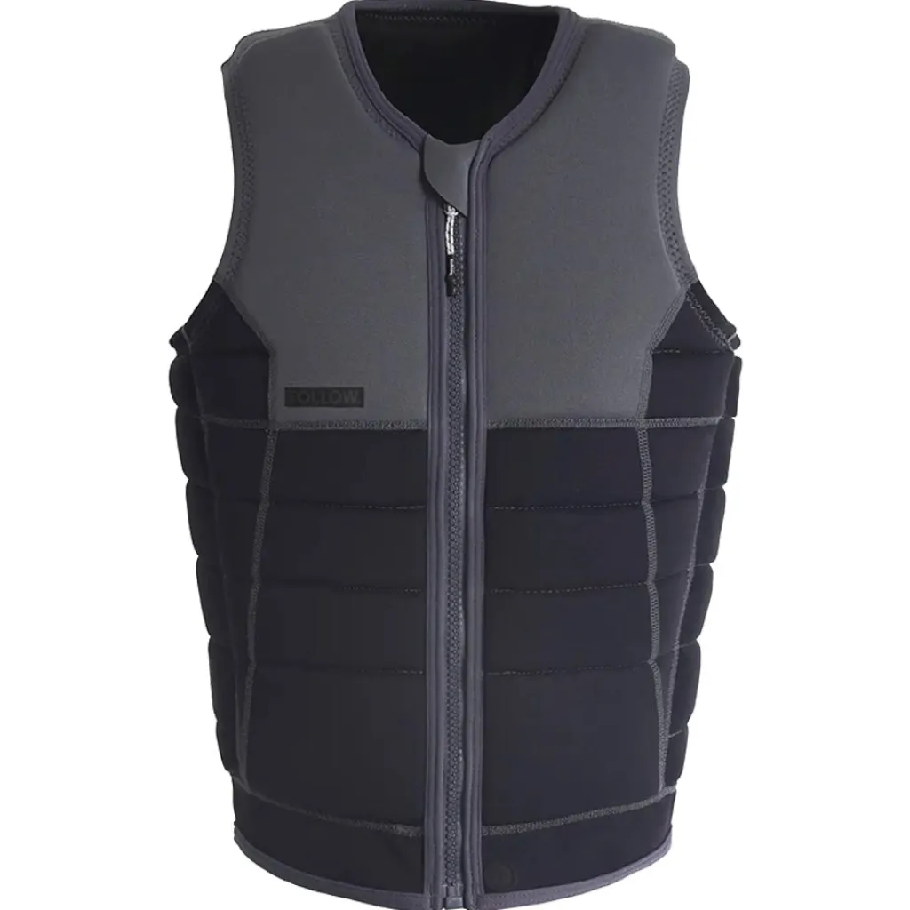Foow overeign en' Jacket - Dark Grey/Back<Follow Wake New