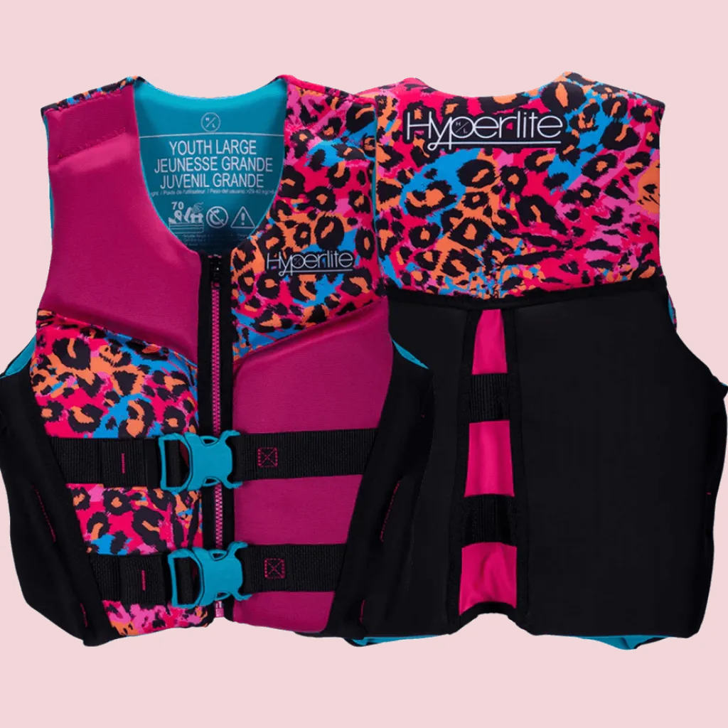 Indy Girls CGA Life Vest (64-88 LBS)<Hyperlite Hot