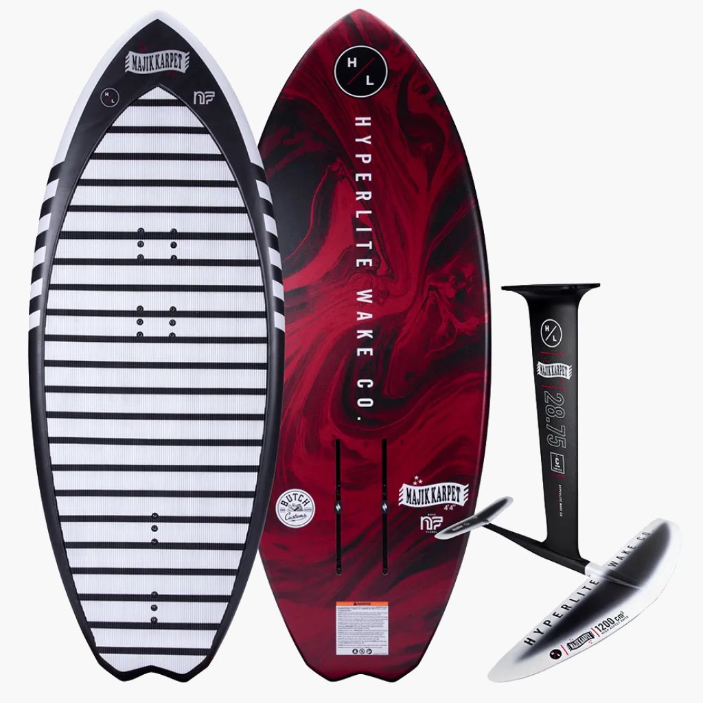 Majik Karpet Foil Board | MK 1200 Carbon Foil Package 2026<Hyperlite Hot