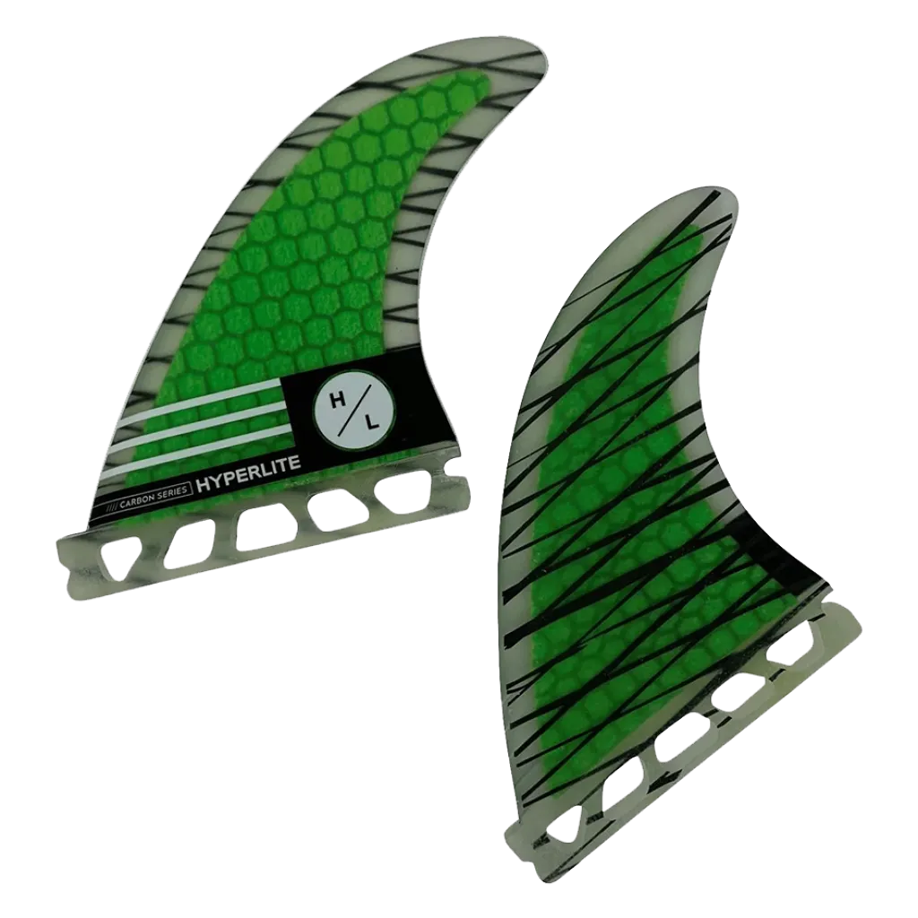 4.5 Riot Carbon Surf Fin Set - Twin<Hyperlite Sale