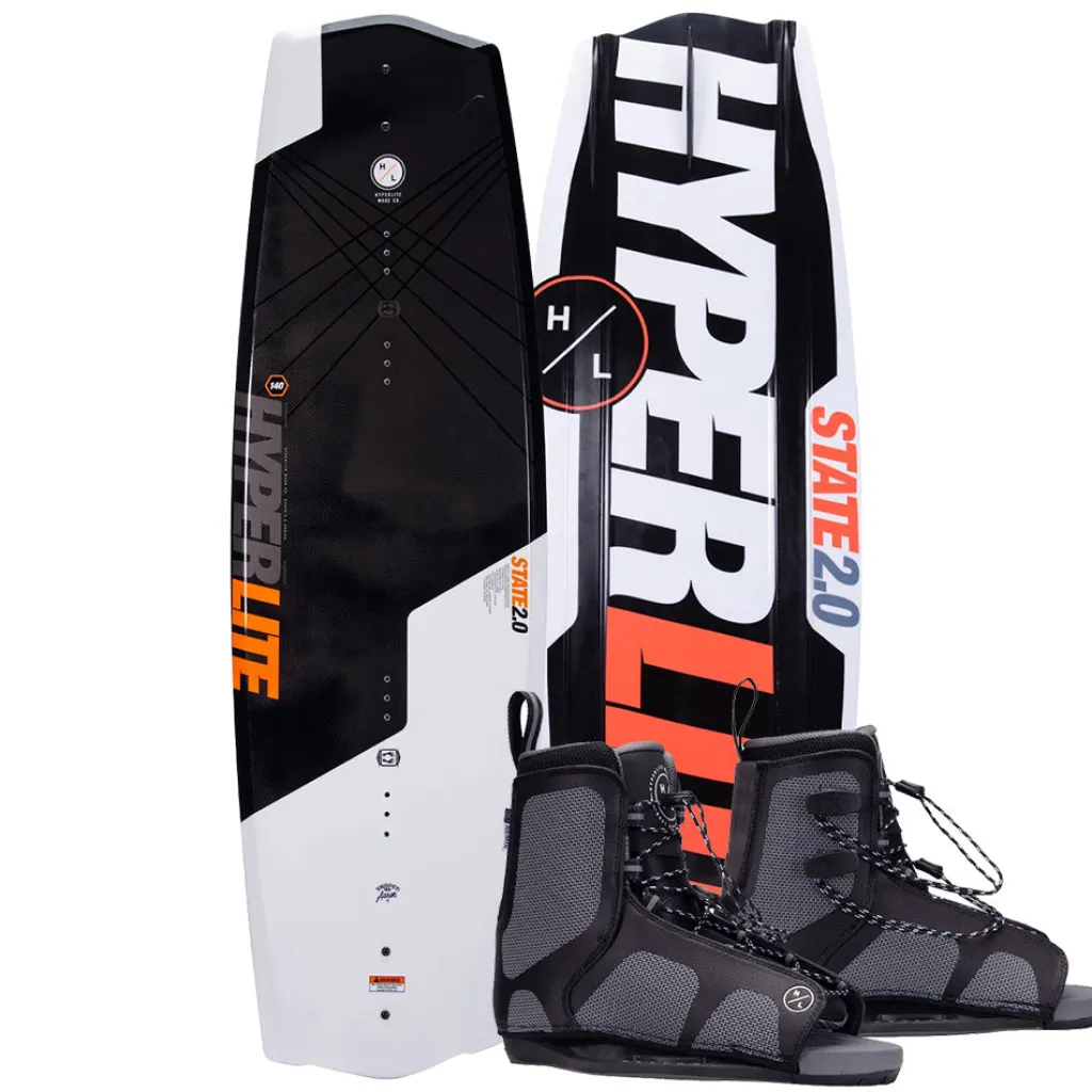 2025 State Jr Wakeboard | Remix Bindings<Hyperlite Hot