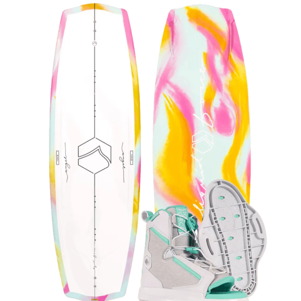 2025 Angel Wakeboard | Plush 6R Bindings<Liquid Force Sale
