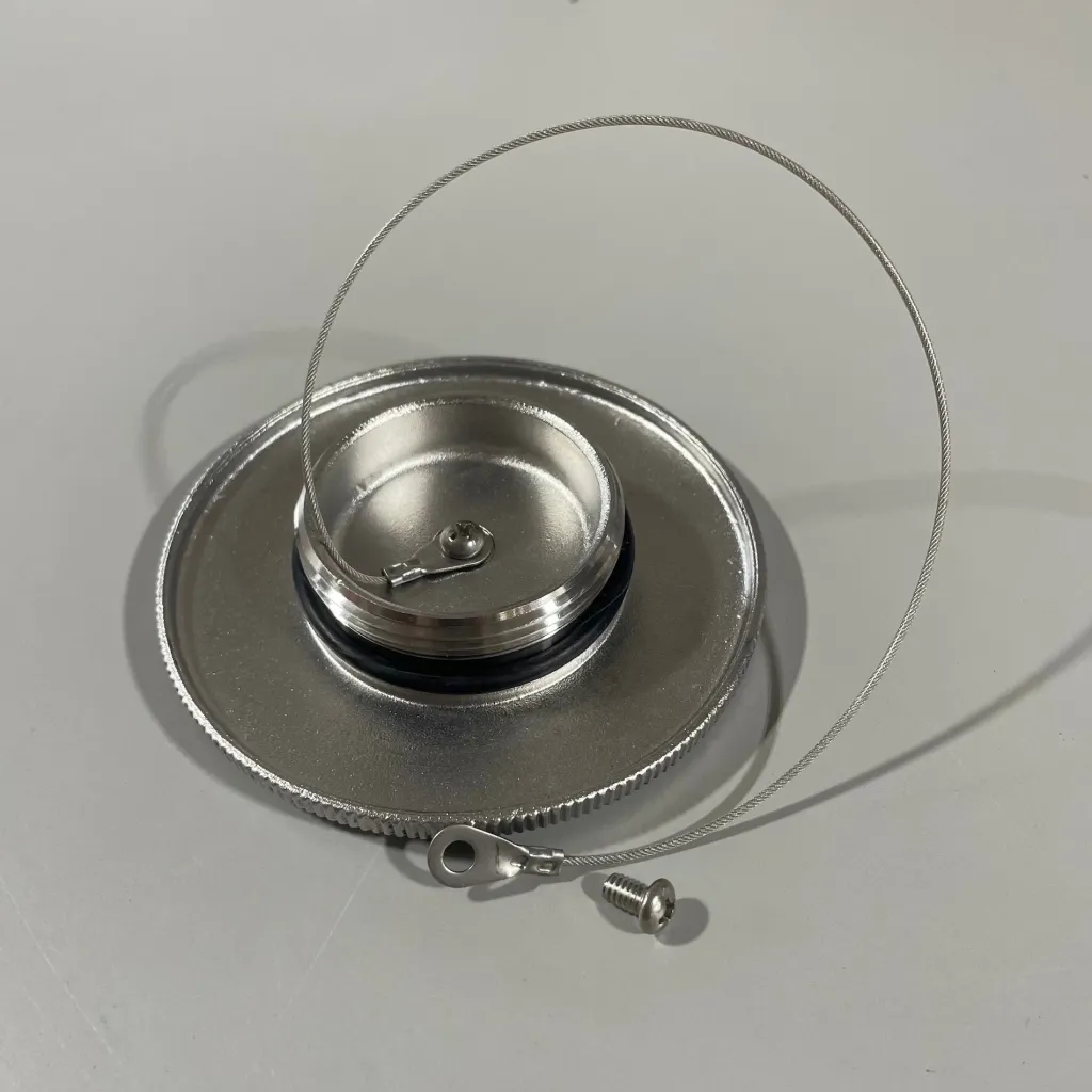 Gas Cap 9-11, Replacement, Large Cap and Cable<Malibu Hot