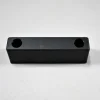 Seat Cleat, 4", Plastic, Black<Malibu