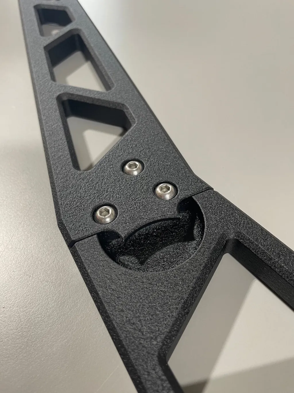Mirror Bracket, Tower, Black, 21<Axis