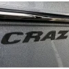 CRAZ Black Chrome, Transom Decal (116055)<Moomba Best