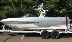 CRAZ Chrome, Transom Decal (116054)<Moomba Clearance