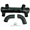 Exhaust Muffler, V-Drive 3.5" Hose (100701)<Moomba Clearance