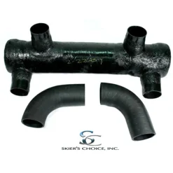 Exhaust Muffler, V-Drive 3.5" Hose (100701)<Moomba Clearance