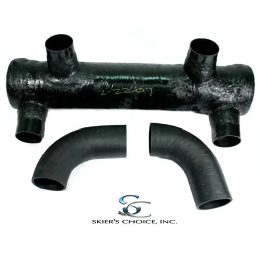 Exhaust Muffler, V-Drive 3.5" Hose (100701)<Moomba Clearance