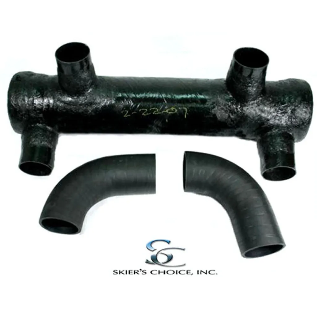 Exhaust Muffler, V-Drive 3.5" Hose (100701)<Moomba Clearance