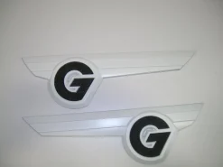 DECAL CHROMAX "G" DESIGNATOR WHITE PORT & STARBOARD - 170282<Nautique Sale