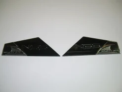 DECAL NSS CHROMAX SET BLACK 8.13 X 2.99 - 170130<Nautique