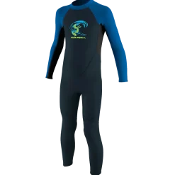 Toddler Reactor II mm Back Zip Full Wetsuit - Black/Ocean/Slate<O'Neill Sale