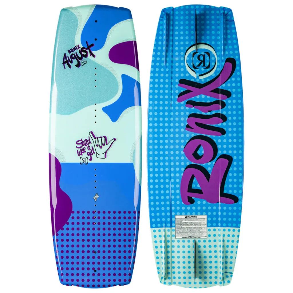August Kid's Wakeboard | August Bindings 2026<Ronix