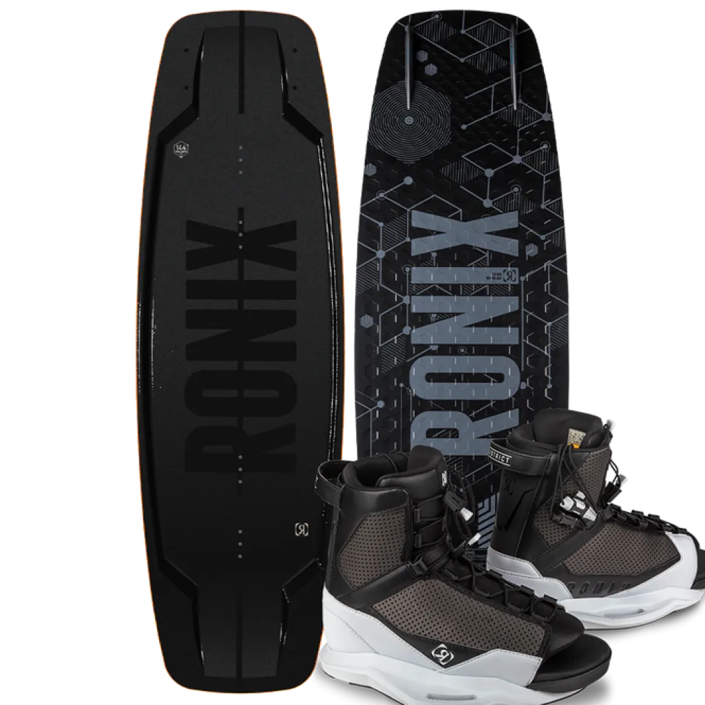2025 Parks Wakeboard | District Bindings<Ronix Online
