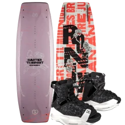Quarter 'Til Midnight Wakeboard | Halo Bindings 2026<Ronix Sale