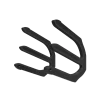 Elite Dual Surf Rack Tines<Roswell Best